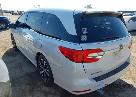 2020 Honda Odyssey Elite из США, поврежденный, VIN 5FNRL6H9XLB028088